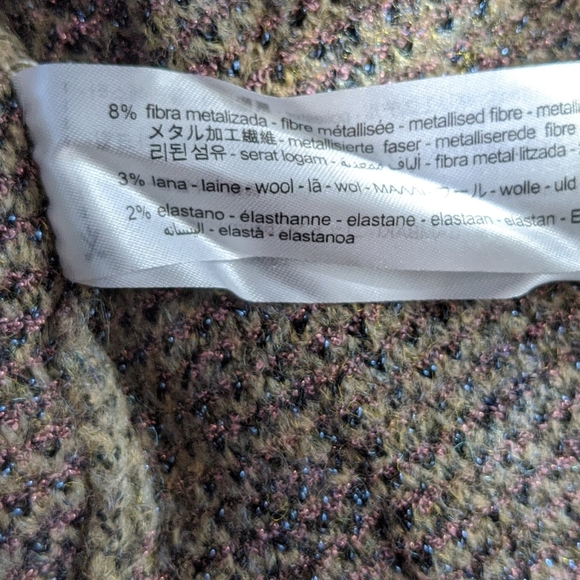 Zara ZARA Cardigan Jacket Top Shirt Blazer Vest Tweed Like Size Small SO… - Picture 6 of 6